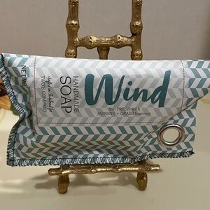 Two's Company Handmade Element Wind Soap Infused w/Jasmine & Grass. Brand New